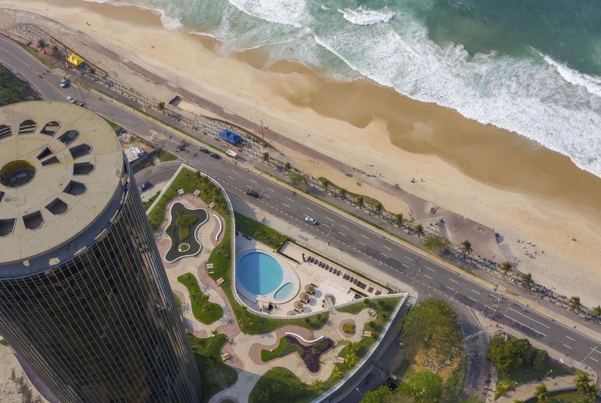 Hotel Nacional Rio De Janeiro - Oficial 외부 사진 Aerial view of the pool