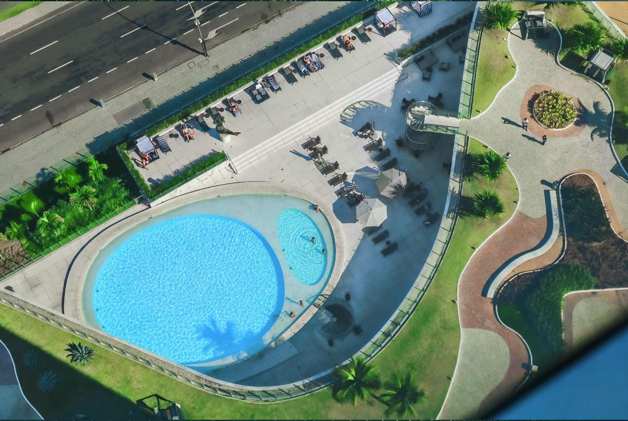 Hotel Nacional Rio De Janeiro - Oficial 외부 사진 Aerial view of the pool